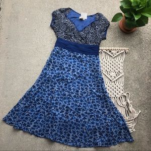 New Anthropologie Viola Printed Dress Size 0